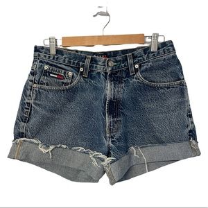 Tommy Hilfiger Cut-Off Jean Shorts